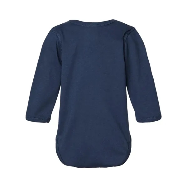 Rabbit Skins Infant Fine Jersey Long Sleeve Bodysuit... from ASI 84358 S&S Activewear
