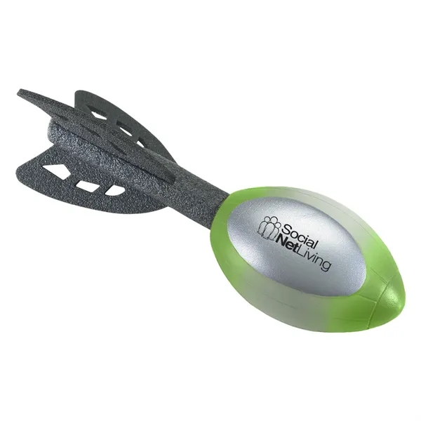 Football-like dart rocket toy.... from ASI 61125 Hit Promotional Products / Hit®