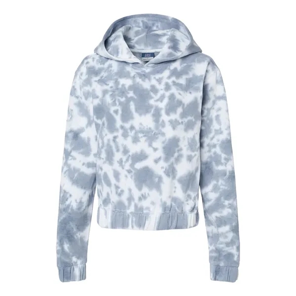 MV Sport Women's Sueded Fleece Tie-Dyed Crop Hooded Sweat...... from ASI 84358 S&S Activewear