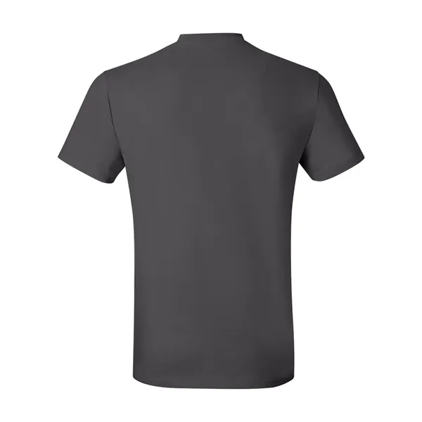 100% ring-spun cotton T-shirt with narrow ribbed collar without cover-seaming for... from ASI 84358 S&S Activewear