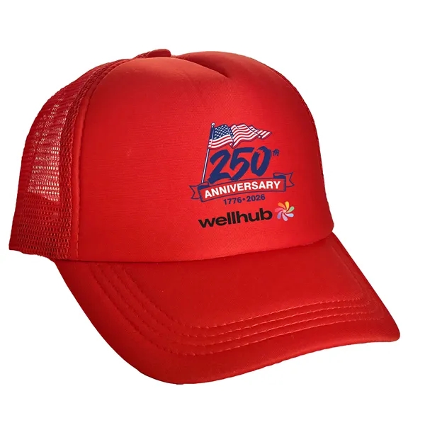 Patriotic Foam Trucker Hat... from ASI 30208 A P Specialties / AP Specialties
