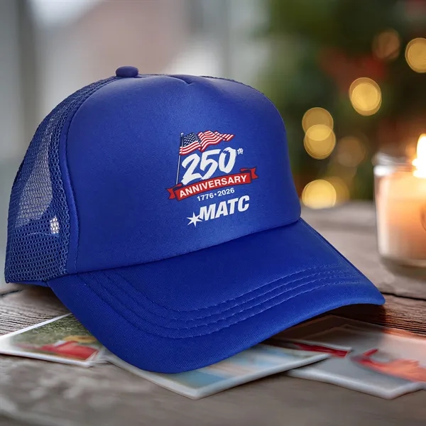Patriotic Foam Trucker Hat... from ASI 30208 A P Specialties / AP Specialties