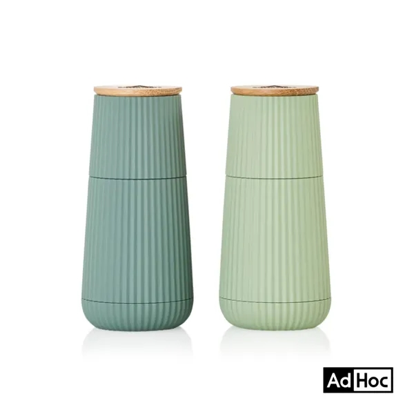 The AdHoc Scape Salt and Pepper Mill Set stands out with... from ASI 84592 St Regis Group