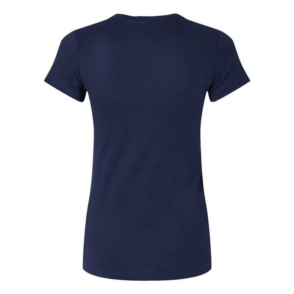 Juniors' fine jersey longer length T-shirt. 4.5 oz. Blank product.... from ASI 84358 S&S Activewear