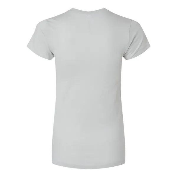 Juniors' fine jersey longer length T-shirt. 4.5 oz. Blank product.... from ASI 84358 S&S Activewear