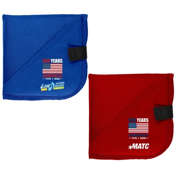 Patriotic Folding Seat Cushion... from ASI 30208 A P Specialties / AP Specialties