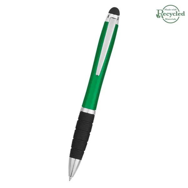 Twist-action pen with a light, stylus, and rubber grip for better... from ASI 61125 Hit Promotional Products / Hit®