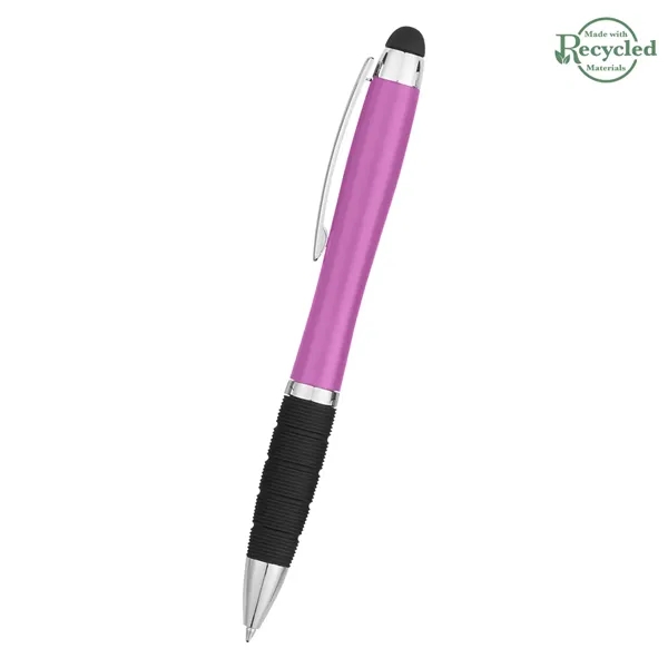 Twist-action pen with a light, stylus, and rubber grip for better... from ASI 61125 Hit Promotional Products / Hit®