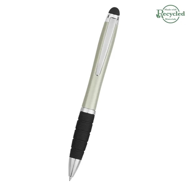 Twist-action pen with a light, stylus, and rubber grip for better... from ASI 61125 Hit Promotional Products / Hit®