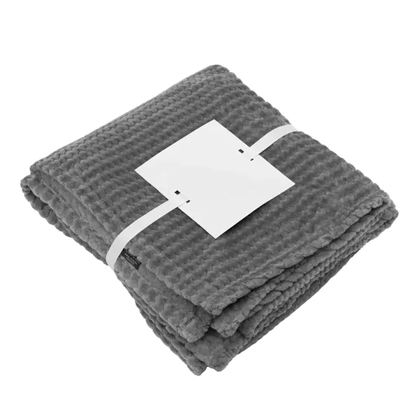 Cozy plush blanket made of 100% polyester and measuring 60" x... from ASI 61125 Hit Promotional Products / Hit®