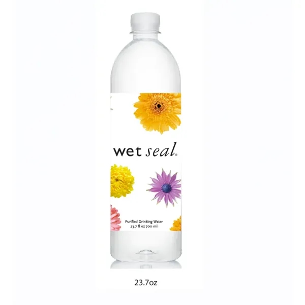 Custom Label Bottled Water including Full Wrap 4 Color Waterproof ... from ASI 44555 Chameleon Beverage Co Inc
