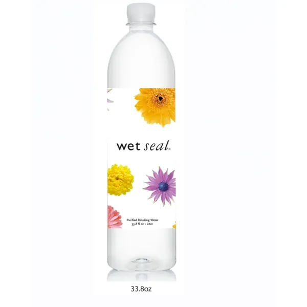 Custom Label Bottled Water including Full Wrap 4 Color Waterproof ... from ASI 44555 Chameleon Beverage Co Inc
