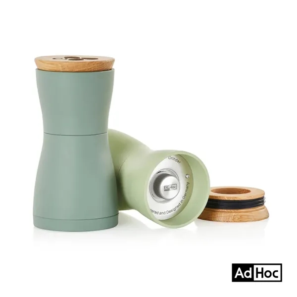 The AdHoc Twin Salt and Pepper Mill Set combines striking dark... from ASI 84592 St Regis Group