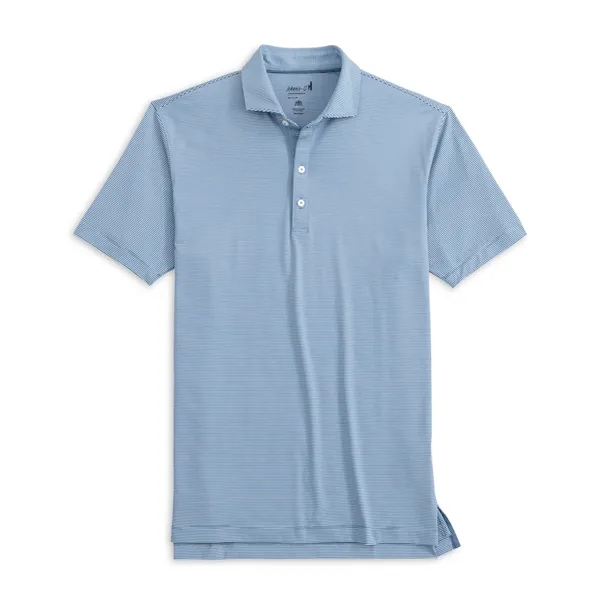 Johnnie-O Men's "Lyndon" Jersey Polo with 3-button placket, side vents &... from ASI 38120 Ball Pro / Diversified Quality Kitchenware / Branded Apparel Designs