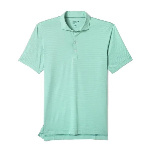 Johnnie-O Men's "Lyndon" Jersey Polo with 3-button placket, side vents &... from ASI 38120 Ball Pro / Diversified Quality Kitchenware / Branded Apparel Designs