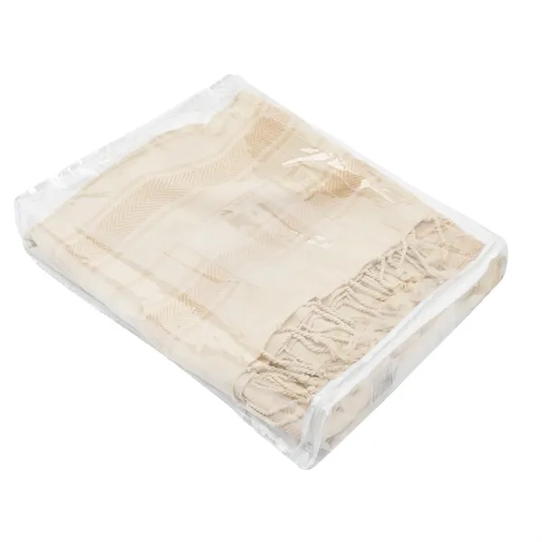 3' x 6'  woven cotton and polyester beach towel with... from ASI 61125 Hit Promotional Products / Hit®