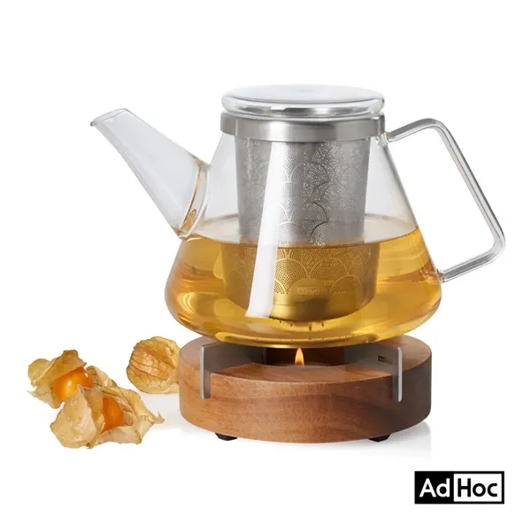 Keep your tea piping hot with our teapot and warmer set.... from ASI 84592 St Regis Group