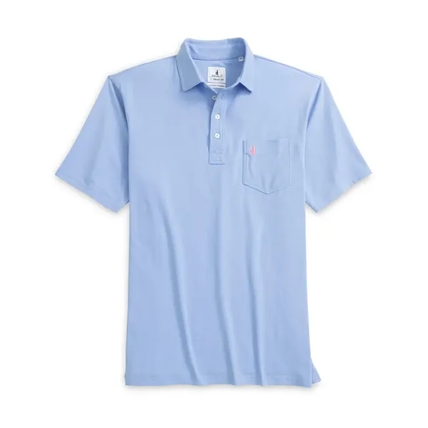 Johnnie-O Men's Original 4-Button Polo with self-fabric tailored collar, left chest... from ASI 38120 Ball Pro / Diversified Quality Kitchenware / Branded Apparel Designs