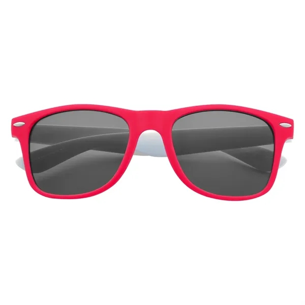 Malibu sunglasses with UV400 lenses and 4-color process imprint on both... from ASI 61125 Hit Promotional Products / Hit®