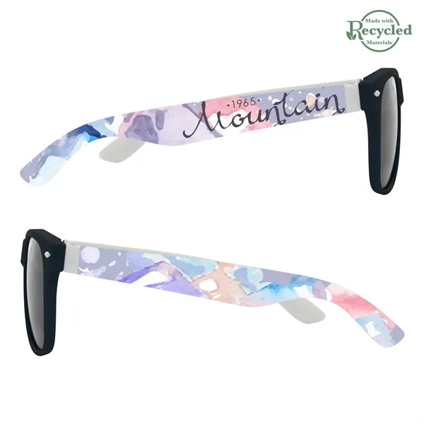 Malibu sunglasses with UV400 lenses and 4-color process imprint on both... from ASI 61125 Hit Promotional Products / Hit®
