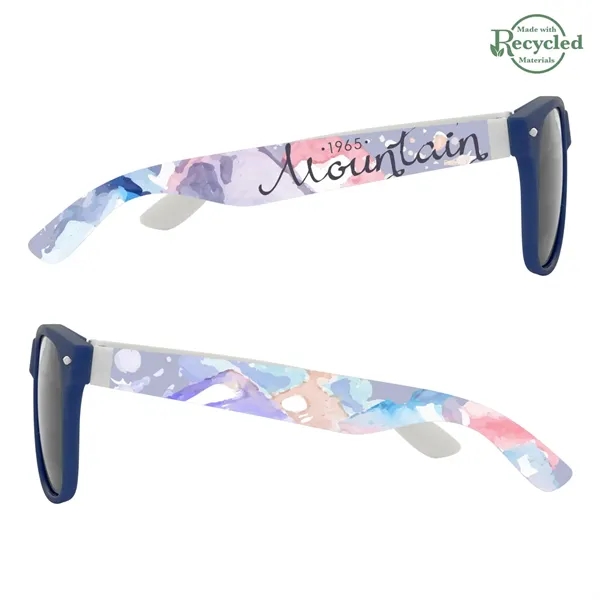 Malibu sunglasses with UV400 lenses and 4-color process imprint on both... from ASI 61125 Hit Promotional Products / Hit®