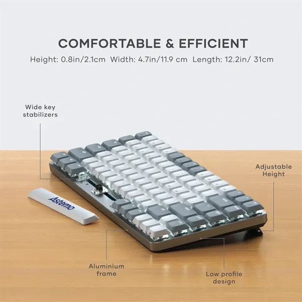 SATECHI® SM1 Slim Mechanical Backlit Bluetooth Keyboard... from ASI 84592 St Regis Group