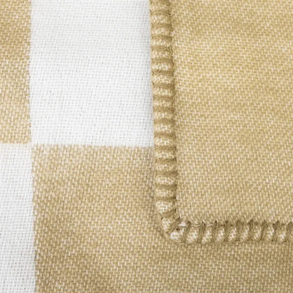 53" x 67" throw blanket made of 100% acrylic with whipstitch.... from ASI 61125 Hit Promotional Products / Hit®