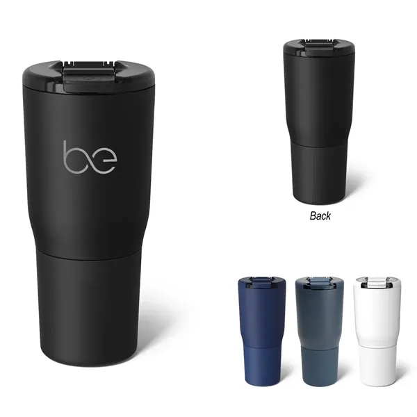 25 oz. insulated stainless steel tumbler with screw-on lid.... from ASI 61125 Hit Promotional Products / Hit®