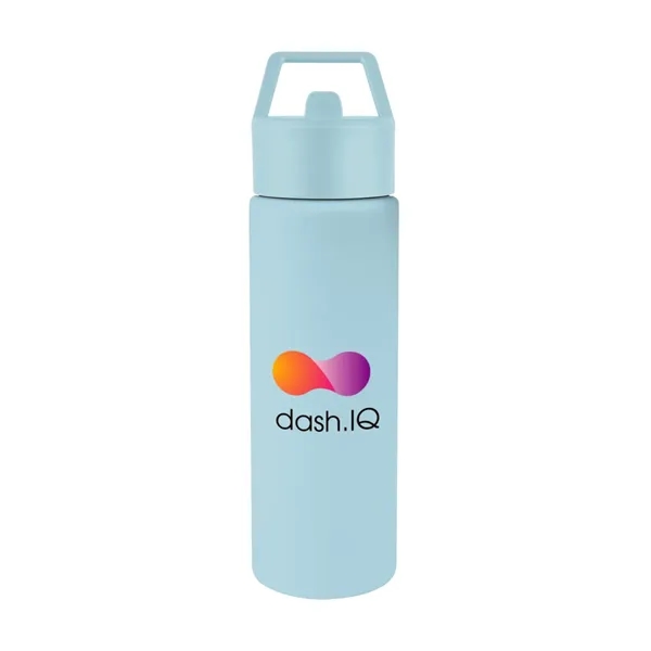 32 oz. single wall construction stainless steel bottle with screw-on, spill... from ASI 61125 Hit Promotional Products / Hit®