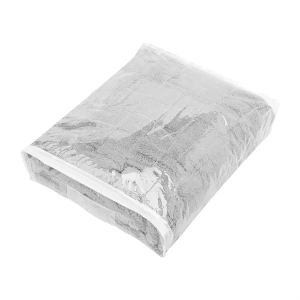 50" x 60" checkered Sherpa blanket made with rPET materials.... from ASI 61125 Hit Promotional Products / Hit®