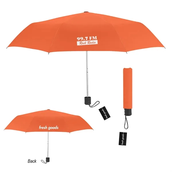 42" arc umbrella with Fresh Goods hang tag.... from ASI 61125 Hit Promotional Products / Hit®