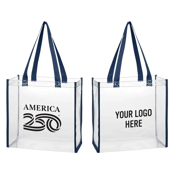 America250™ Clear EVA Tote Bag... from ASI 61125 Hit Promotional Products / Hit®