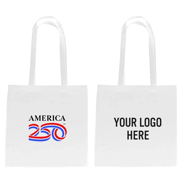 Item #3200-A250 America250™ 100% 4 Oz. Cotton Tote Bag