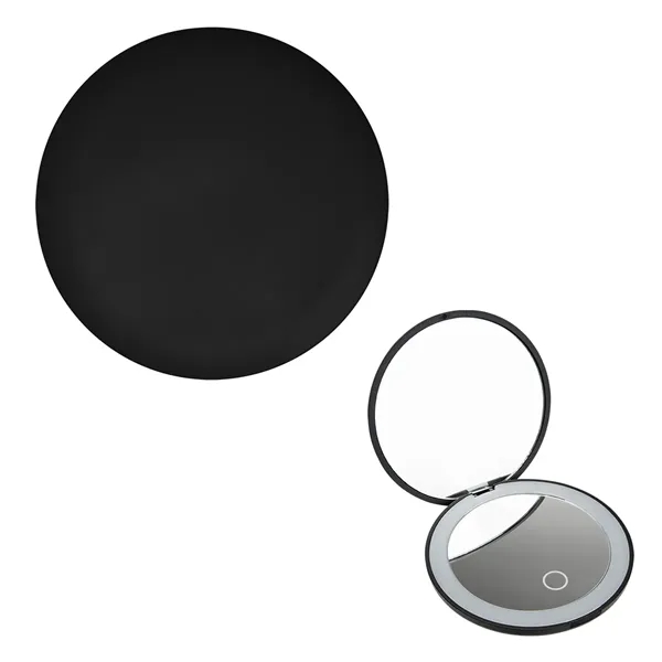 LED Mirror With Dual Magnification... from ASI 61125 Hit Promotional Products / Hit®