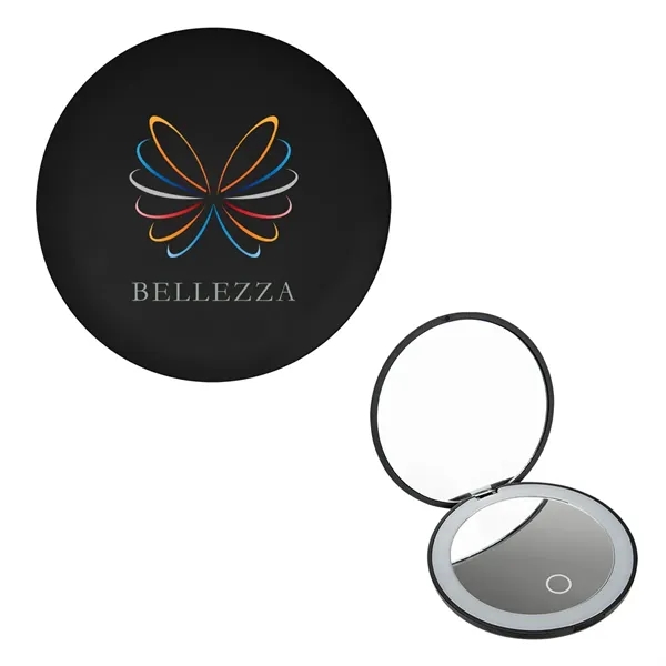 LED Mirror With Dual Magnification... from ASI 61125 Hit Promotional Products / Hit®