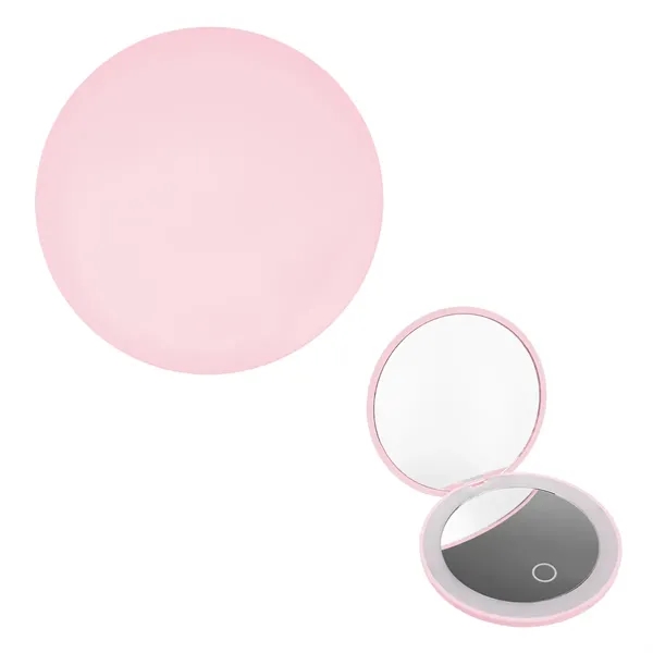 LED Mirror With Dual Magnification... from ASI 61125 Hit Promotional Products / Hit®