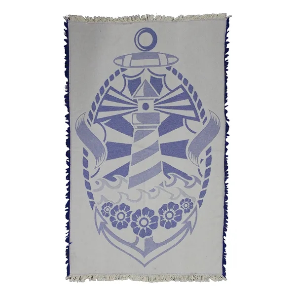 The Sandless™ Beach & Outdoor Blanket Towel is designed for comfort... from ASI 44020 Bandanna Promotions By CARO-LINE / American Blankets