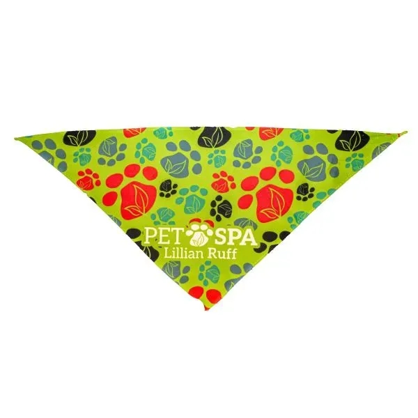 Full Color Sublimated rPet Pet Bandana - Small... from ASI 90807 Tekweld