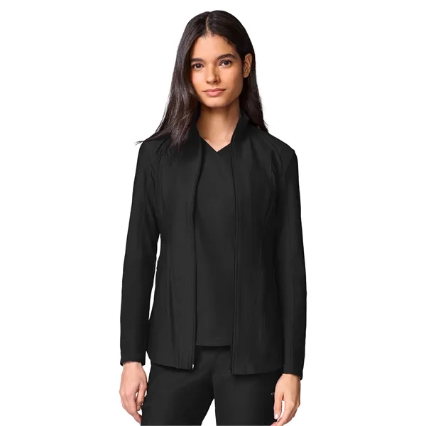Cherokee - Form - Women's 2-Pocket Full Zip Jacket... from ASI 86018 Scrub Authority