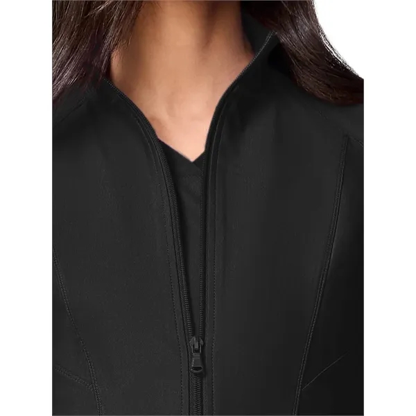 Cherokee - Form - Women's 2-Pocket Full Zip Jacket... from ASI 86018 Scrub Authority