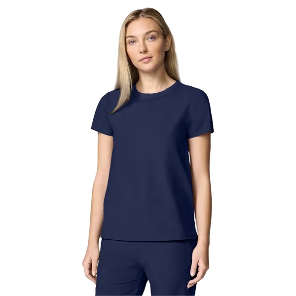 Infinity Pursuit - Women's Pocketless Crew Neck Scrub Top... from ASI 86018 Scrub Authority