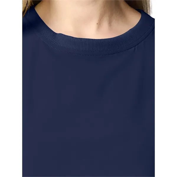 Infinity Pursuit - Women's Pocketless Crew Neck Scrub Top... from ASI 86018 Scrub Authority