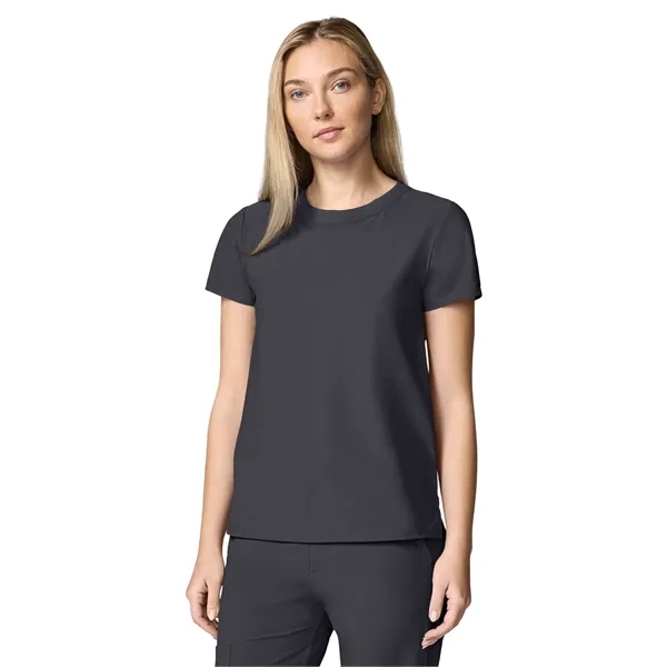 Infinity Pursuit - Women's Pocketless Crew Neck Scrub Top... from ASI 86018 Scrub Authority