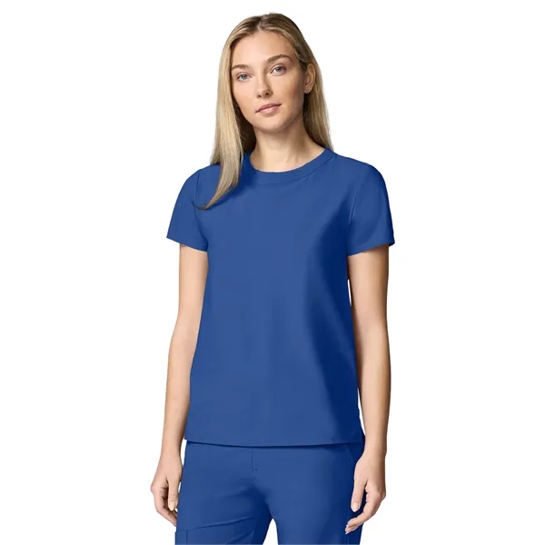 Infinity Pursuit - Women's Pocketless Crew Neck Scrub Top... from ASI 86018 Scrub Authority