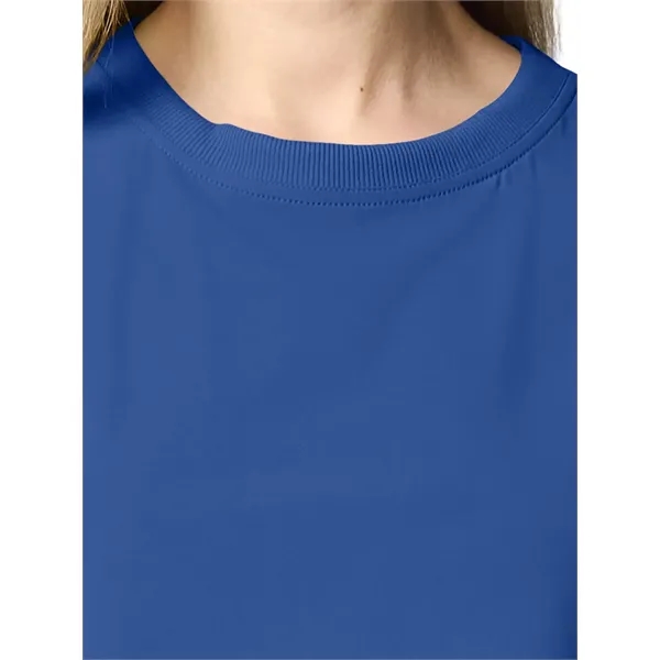 Infinity Pursuit - Women's Pocketless Crew Neck Scrub Top... from ASI 86018 Scrub Authority