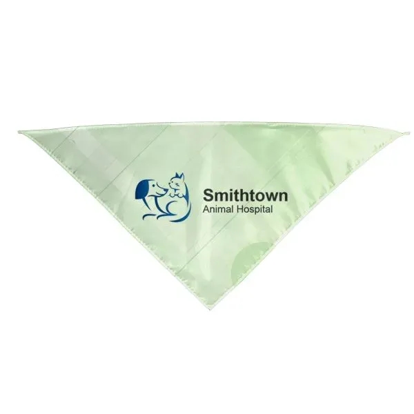 Full Color Sublimated rPET Pet Bandana - Large... from ASI 90807 Tekweld