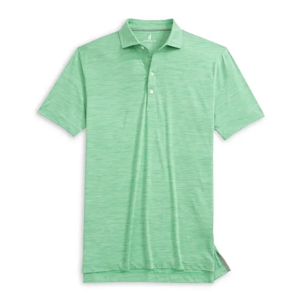 Johnnie-O Men's Huron Jersey Polo with self-fabric tailored collar & side... from ASI 38120 Ball Pro / Diversified Quality Kitchenware / Branded Apparel Designs