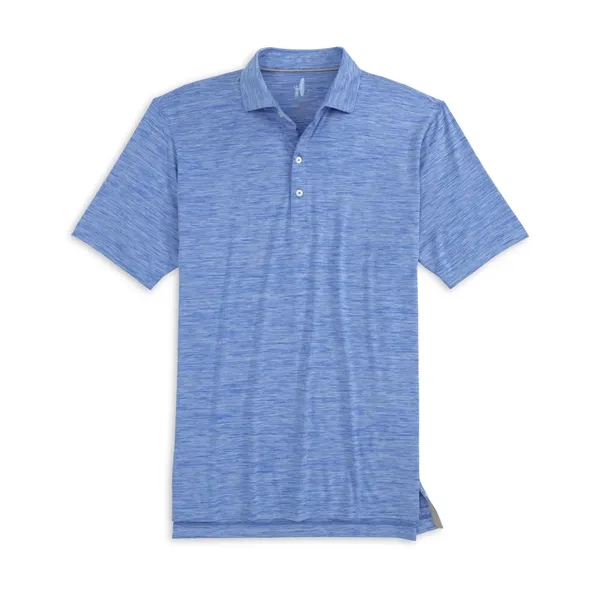 Johnnie-O Men's Huron Jersey Polo with self-fabric tailored collar & side... from ASI 38120 Ball Pro / Diversified Quality Kitchenware / Branded Apparel Designs