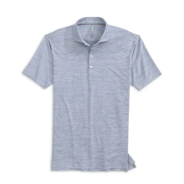 Johnnie-O Men's Huron Jersey Polo with self-fabric tailored collar & side... from ASI 38120 Ball Pro / Diversified Quality Kitchenware / Branded Apparel Designs
