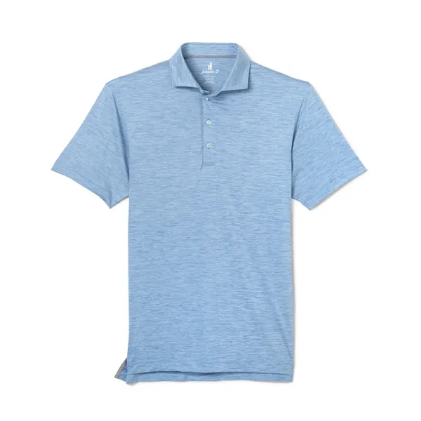 Johnnie-O Men's Huron Jersey Polo with self-fabric tailored collar & side... from ASI 38120 Ball Pro / Diversified Quality Kitchenware / Branded Apparel Designs
